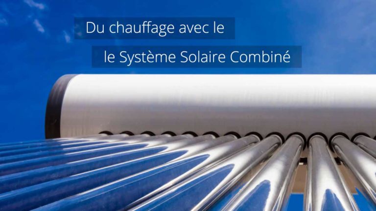 du chauffage avec un système solaire combiné en